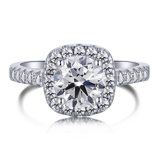 [Lumi Jewelry]Dazzling Resplendent Round Cut Wedding Ring