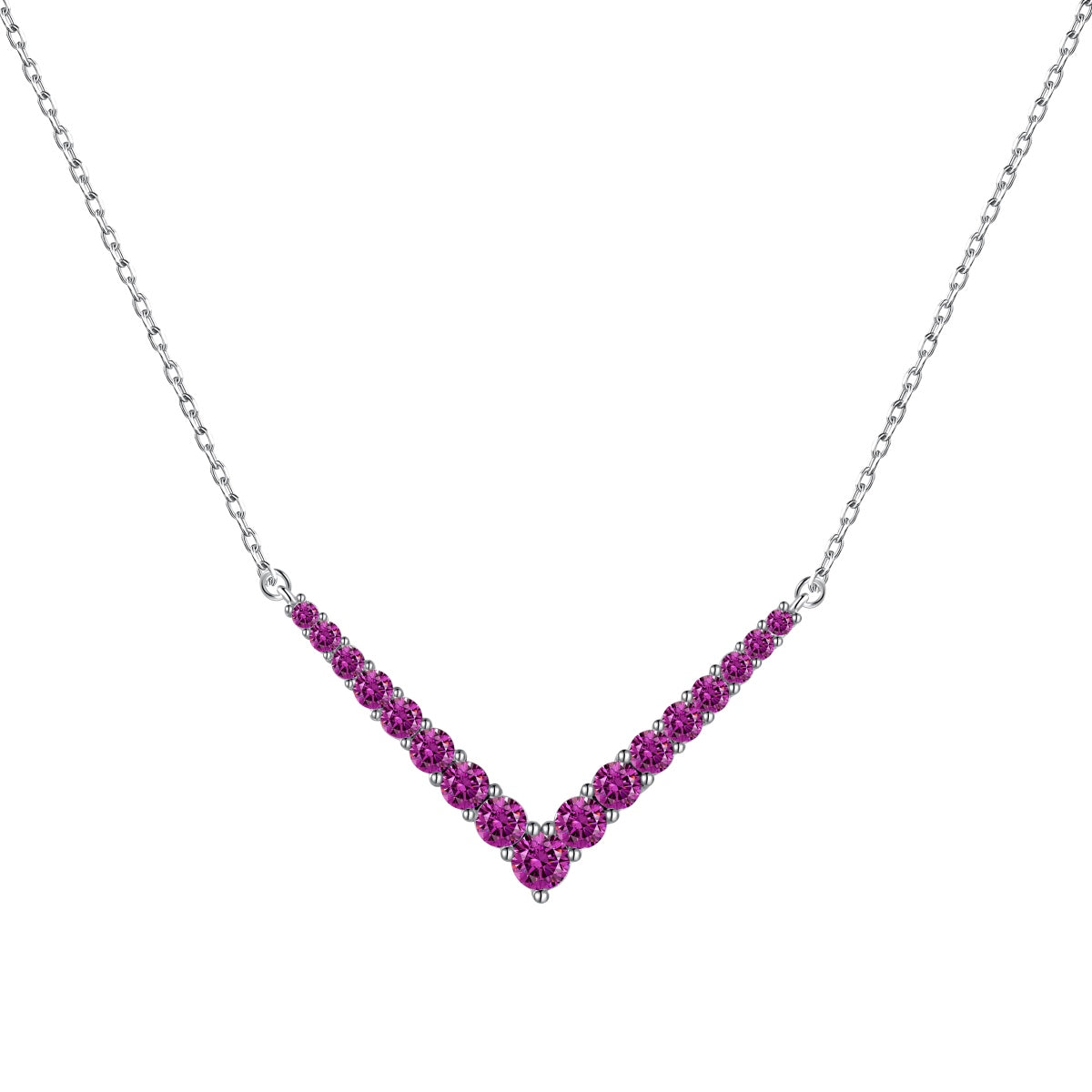 [Lumi Jewelry]Ornate Round Cut Necklace