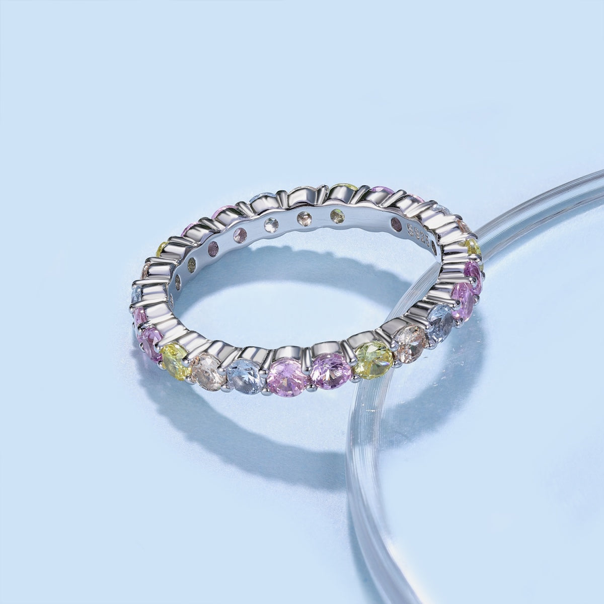 [Lumi Jewelry]Dazzling Resplendent Round Cut Party Ring