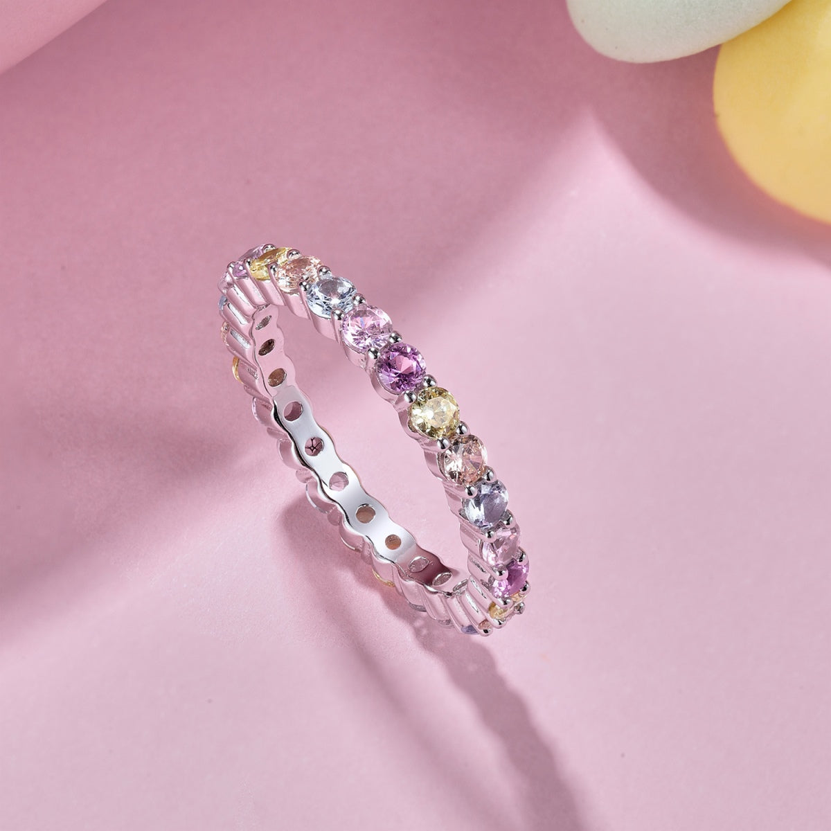 [Lumi Jewelry]Dazzling Resplendent Round Cut Party Ring