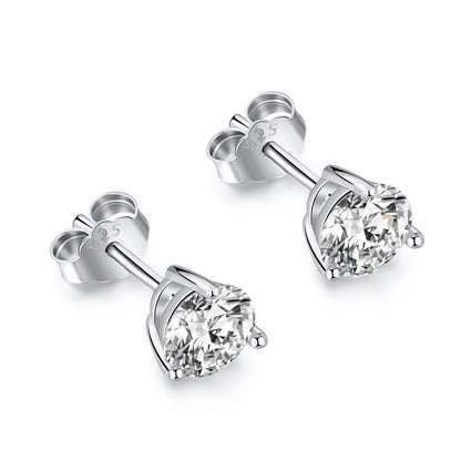 [Lumi Jewelry]Dainty Round Shape Earrings