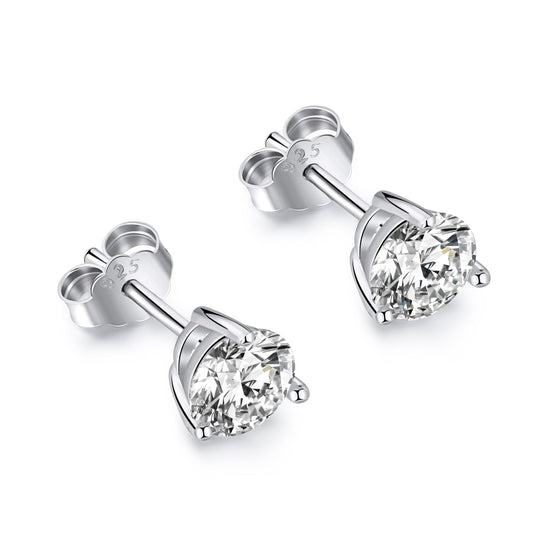 [Lumi Jewelry]Dainty Round Shape Earrings