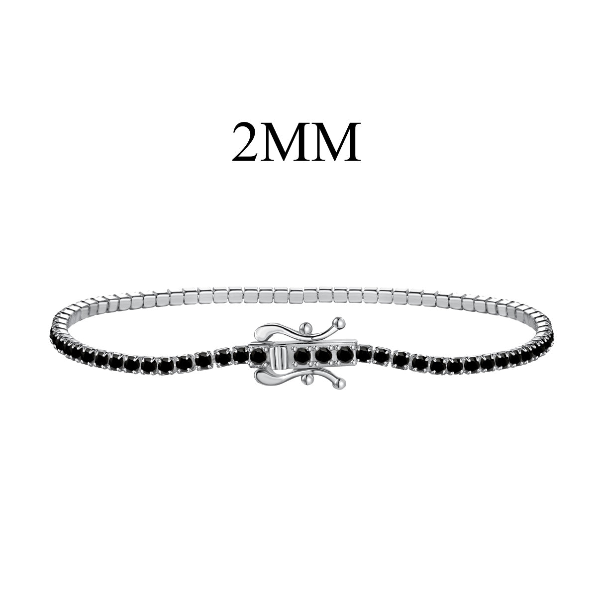 [Lumi Jewelry]Radiant Colorful Round Cut Party Bracelet
