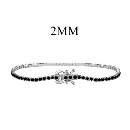 [Lumi Jewelry]Radiant Colorful Round Cut Party Bracelet