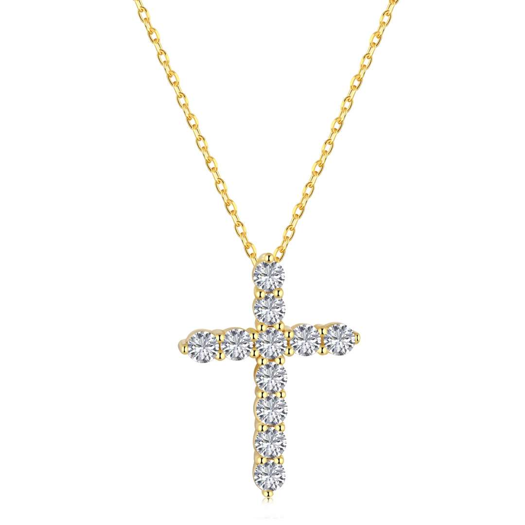 [Lumi Jewelry]Unique Cross Shape Necklace