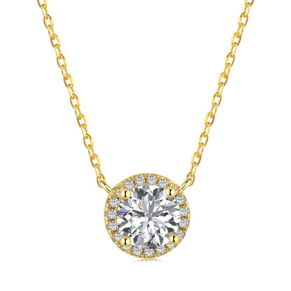 [Lumi Jewelry]Luxurious Round Cut Necklace