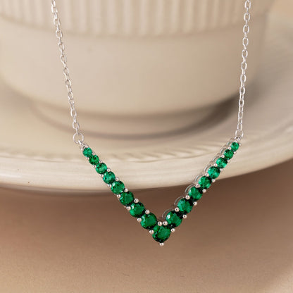 [Lumi Jewelry]Ornate Round Cut Necklace