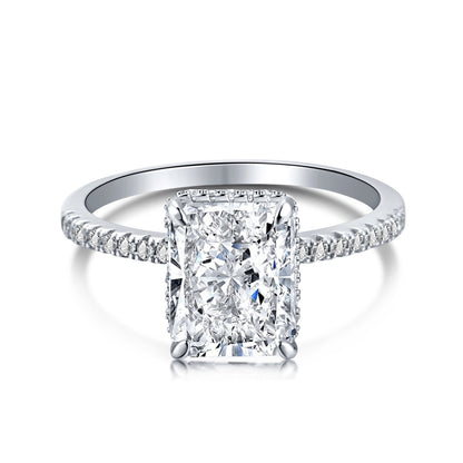 [Lumi Jewelry]4.0 Carat Luxurious Engagement Ring