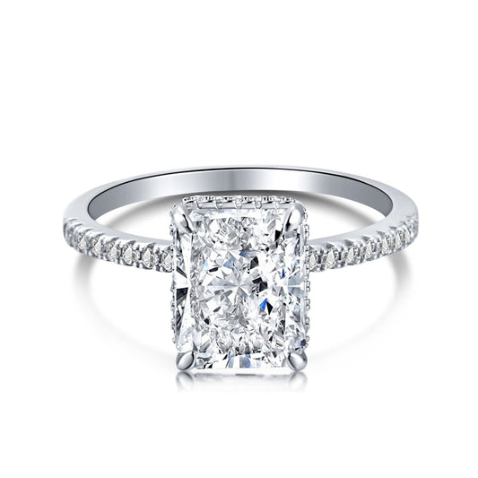[Lumi Jewelry]4.0 Carat Luxurious Engagement Ring