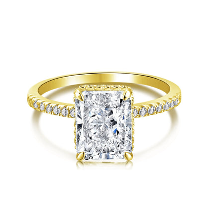 [Lumi Jewelry]4.0 Carat Luxurious Engagement Ring