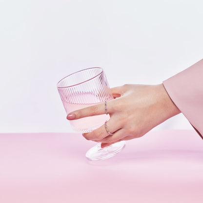 [Lumi Jewelry]Elegant Energetic Round Cut Daily Ring