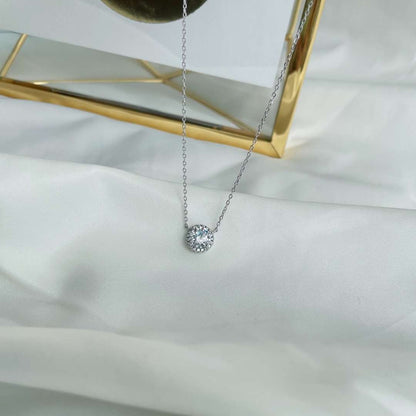 [Lumi Jewelry]Luxurious Round Cut Necklace