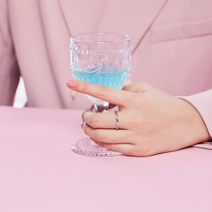 [Lumi Jewelry]Ornate Vibrant Round Cut Daily Ring