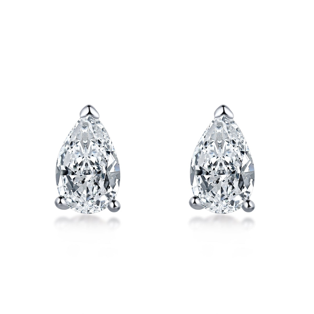 [Lumi Jewelry]Ornate Water Drop Shape Earrings