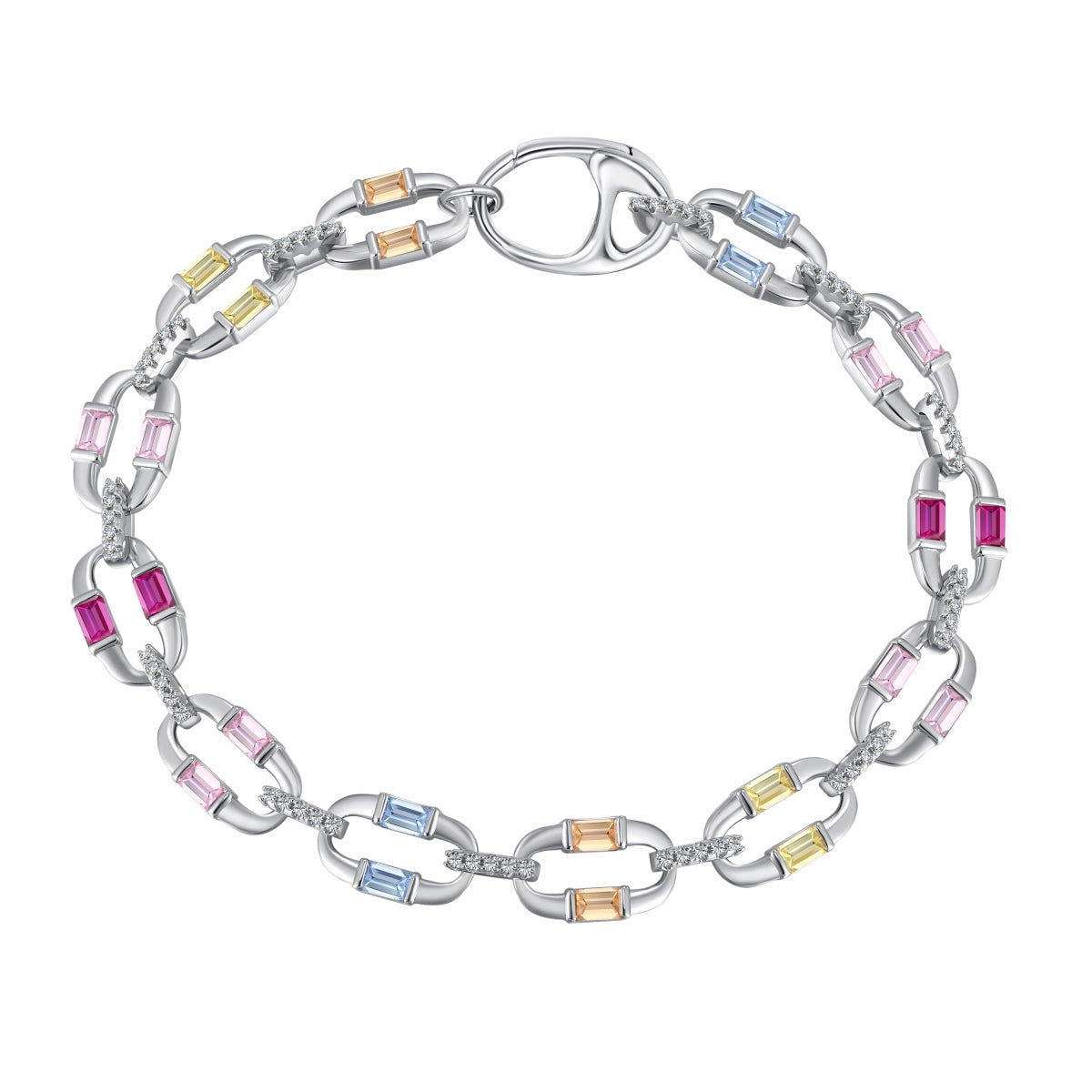 [Lumi Jewelry]Dazzling Colorful Daily Bracelet