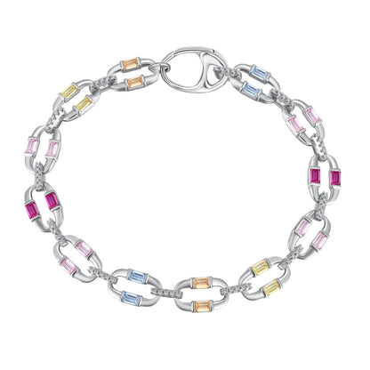 [Lumi Jewelry]Dazzling Colorful Daily Bracelet