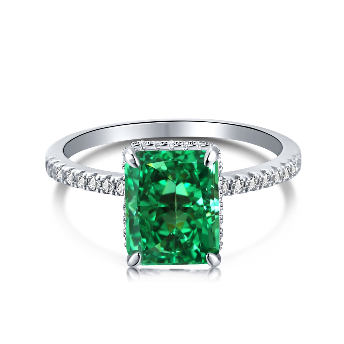 [Lumi Jewelry]4.0 Carat Luxurious Engagement Ring