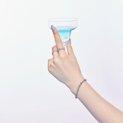 [Lumi Jewelry]Radiant Water Drop Shape Daily Bracelet