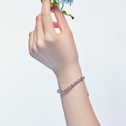 [Lumi Jewelry]Radiant Water Drop Shape Daily Bracelet