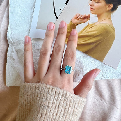 [Lumi Jewelry]4.0 Carat Luxurious Engagement Ring