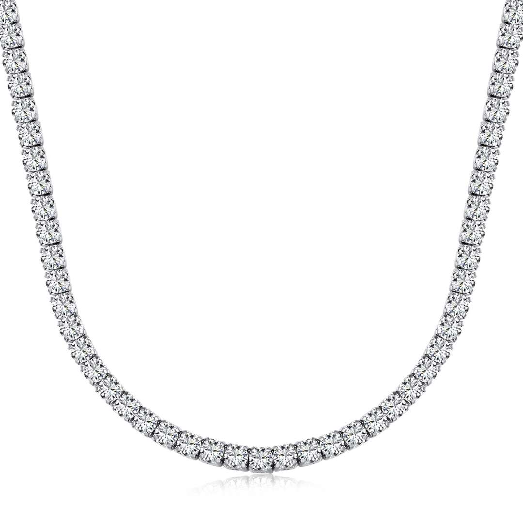 [Lumi Jewelry]Elegant Tennis Chain Necklace