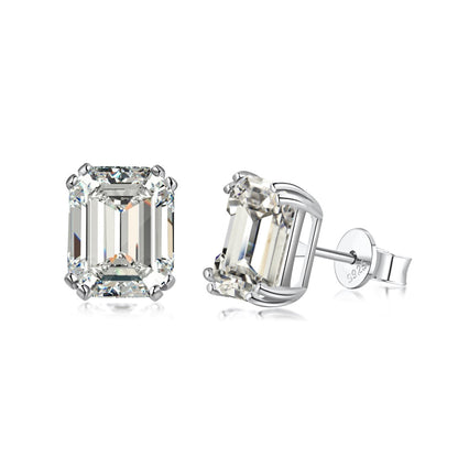 [Lumi Jewelry]Dazzling Square Shape Earrings