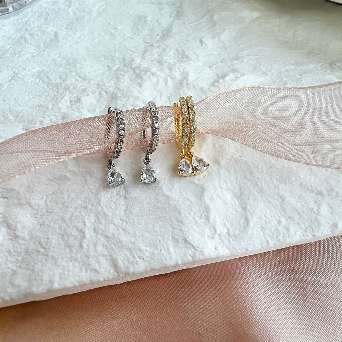 [Lumi Jewelry]Luxurious Geometric Drop Earrings