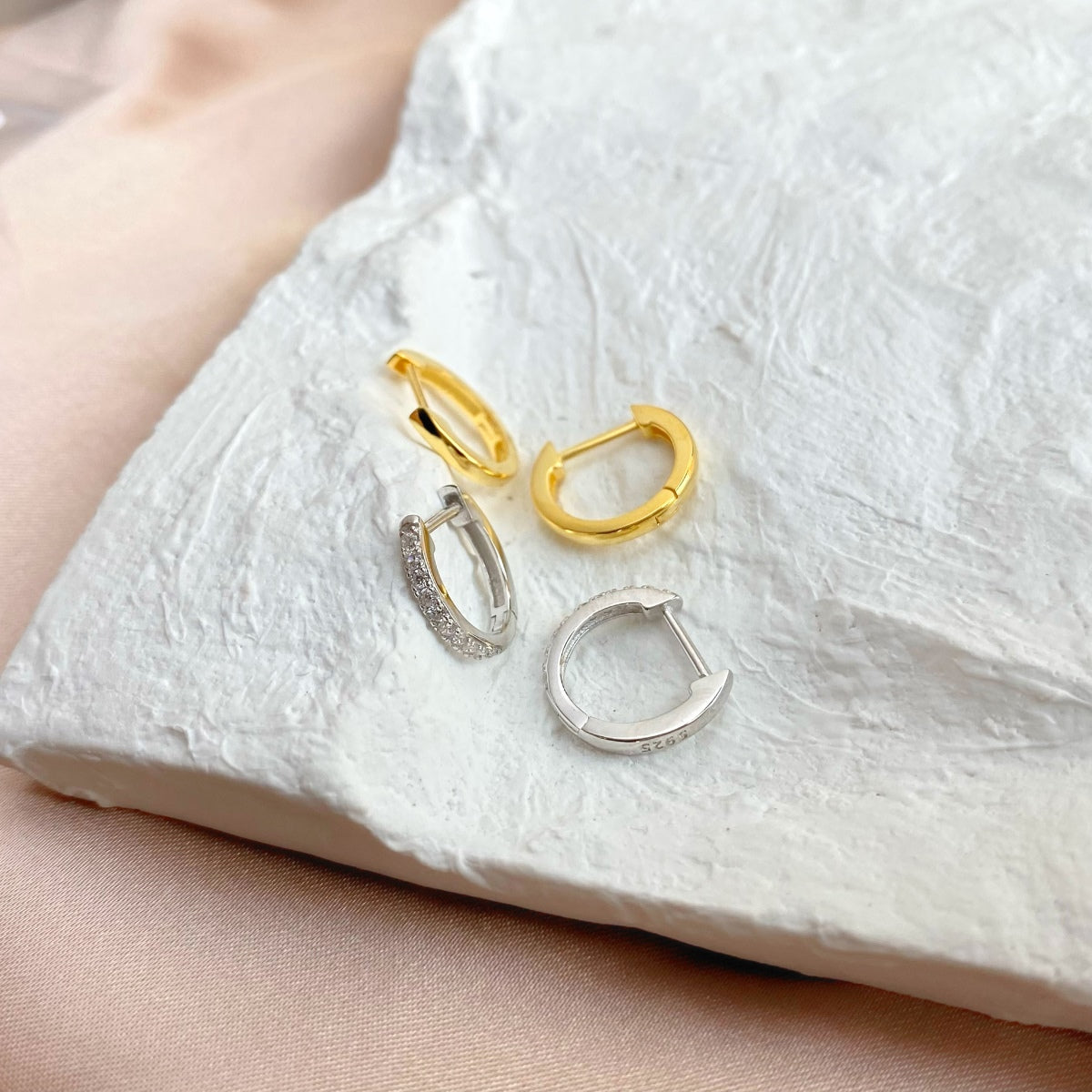 [Lumi Jewelry]Circle Versatile Earrings