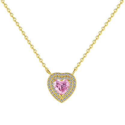 [Lumi Jewelry]Exquisite Heart Shape Necklace