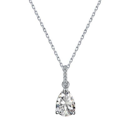 [Lumi Jewelry]Delicate Water Drop Shape Fashion Necklace