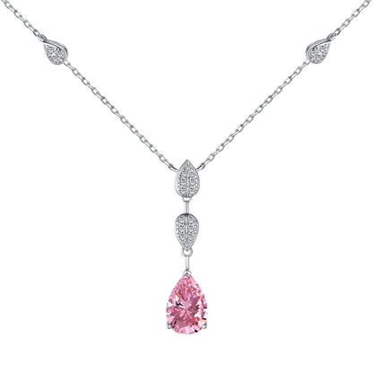 [Lumi Jewelry]Dazzling Pear Cut Necklace