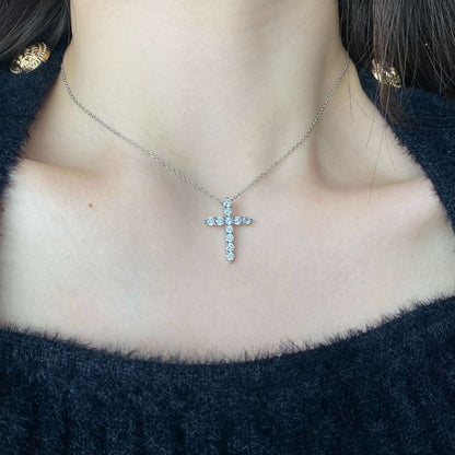 [Lumi Jewelry]Unique Cross Shape Necklace