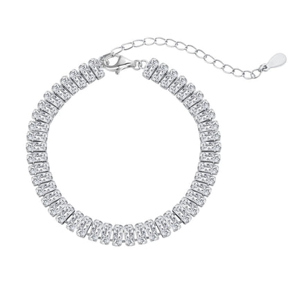 [Lumi Jewelry]Exquisite Emerald Cut Daily Bracelet