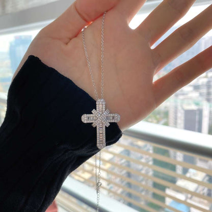 [Lumi Jewelry]Gypsophila With Dimonds Necklace