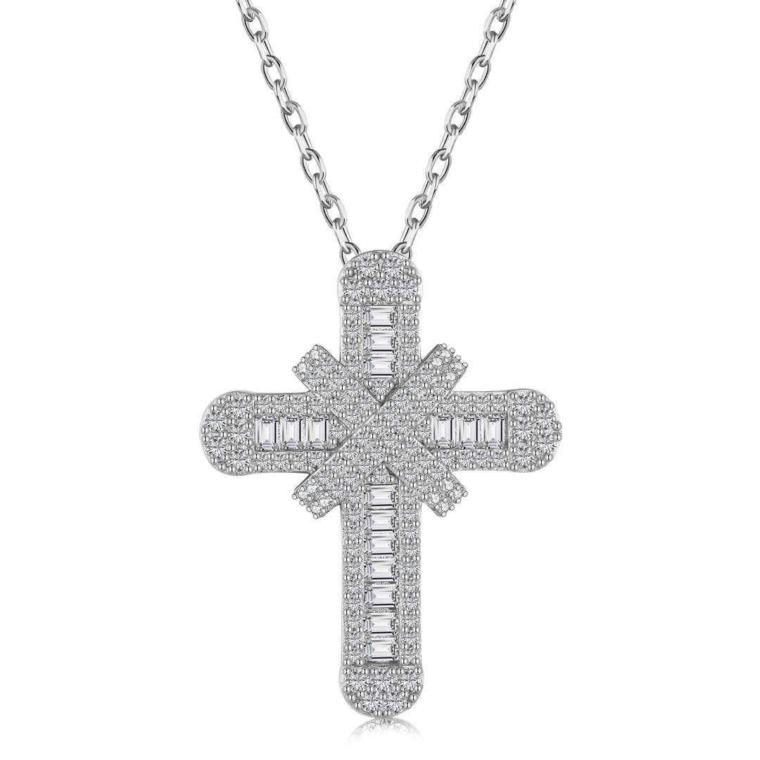 [Lumi Jewelry]Gypsophila With Dimonds Necklace