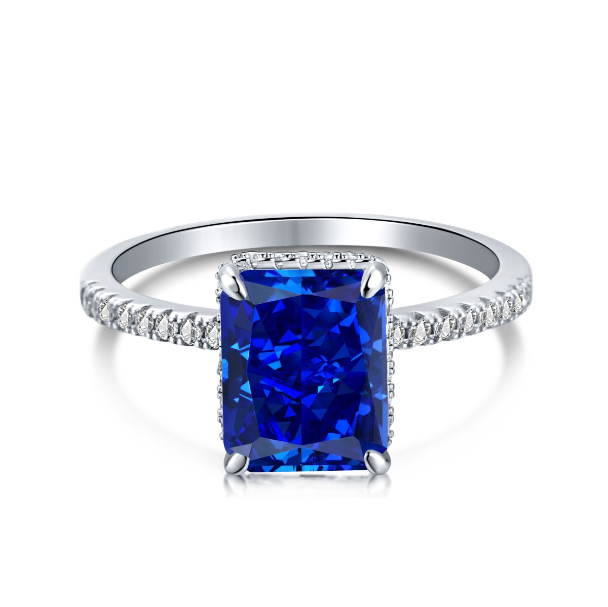 [Lumi Jewelry]4.0 Carat Luxurious Engagement Ring