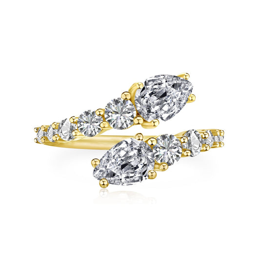 [Lumi Jewelry]Delicate Lively Snake Shape Daily Ring