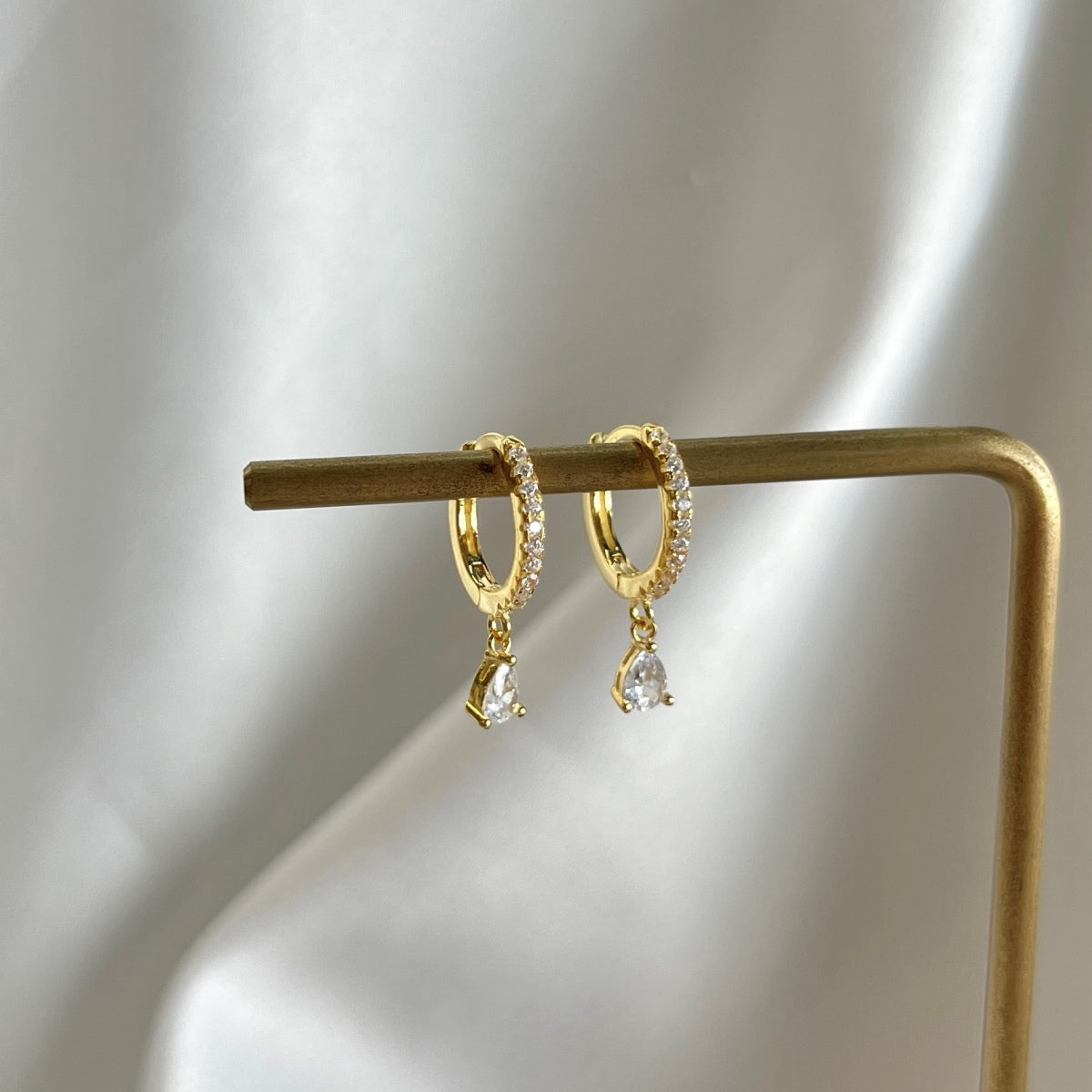 [Lumi Jewelry]Luxurious Geometric Drop Earrings