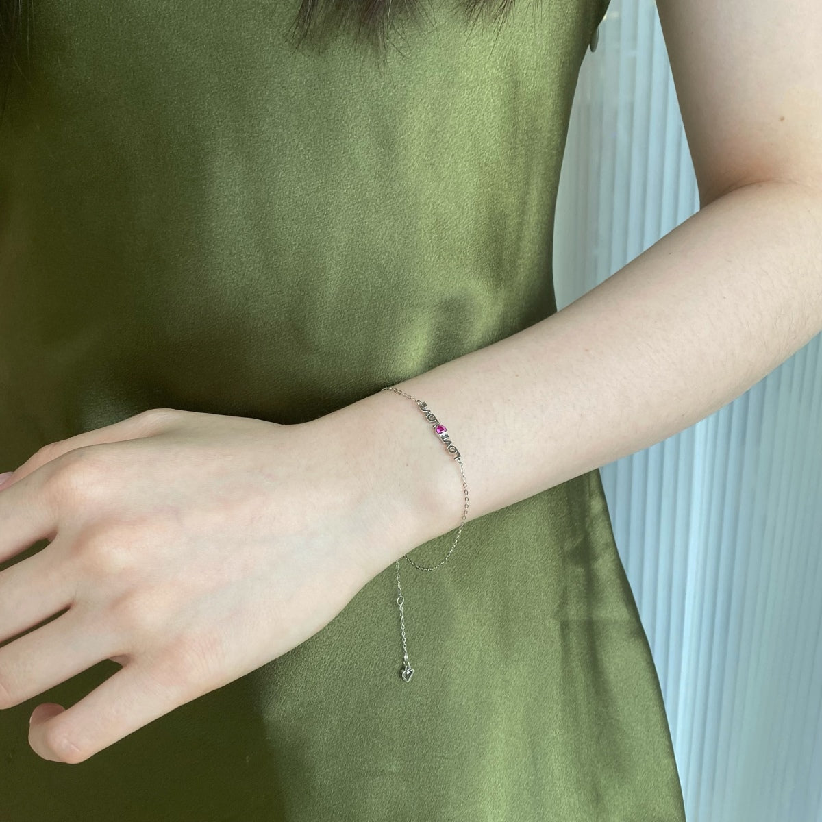 [Lumi Jewelry]Romantic Heart Shape Lover Bracelet