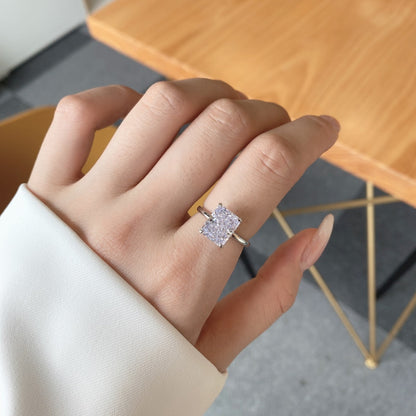 [Lumi Jewelry]4.0 Carat Ornate Enchanting Radiand Cut Banquet Ring