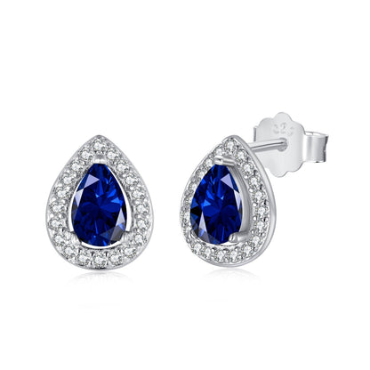 [Lumi Jewelry]Luxurious Water Drop Shape Earrings