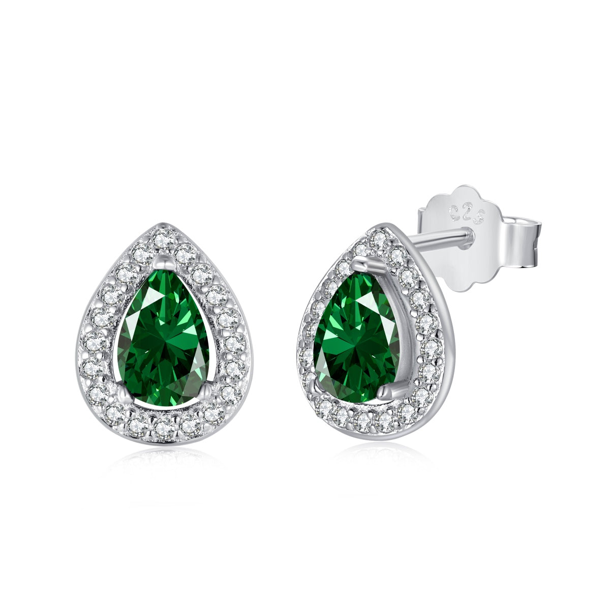 [Lumi Jewelry]Luxurious Water Drop Shape Earrings