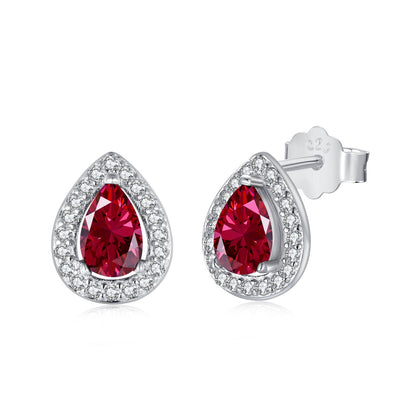 [Lumi Jewelry]Luxurious Water Drop Shape Earrings