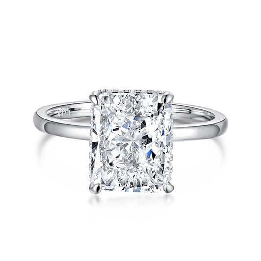 [Lumi Jewelry]4.0 Carat Ornate Enchanting Radiand Cut Banquet Ring