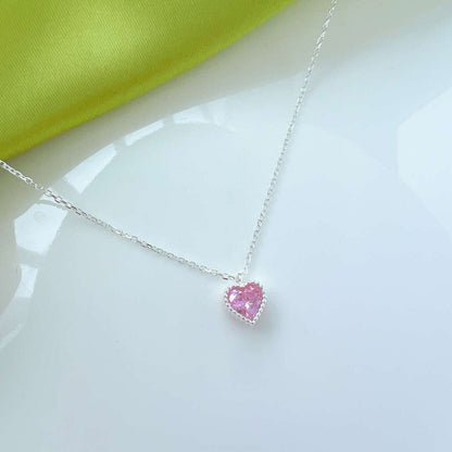 [Lumi Jewelry]Ornate Heart Shape Necklace