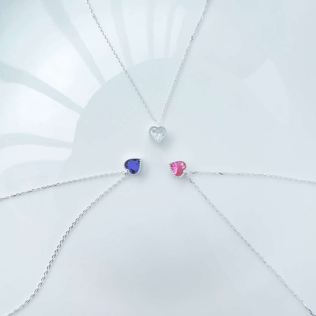 [Lumi Jewelry]Ornate Heart Shape Necklace