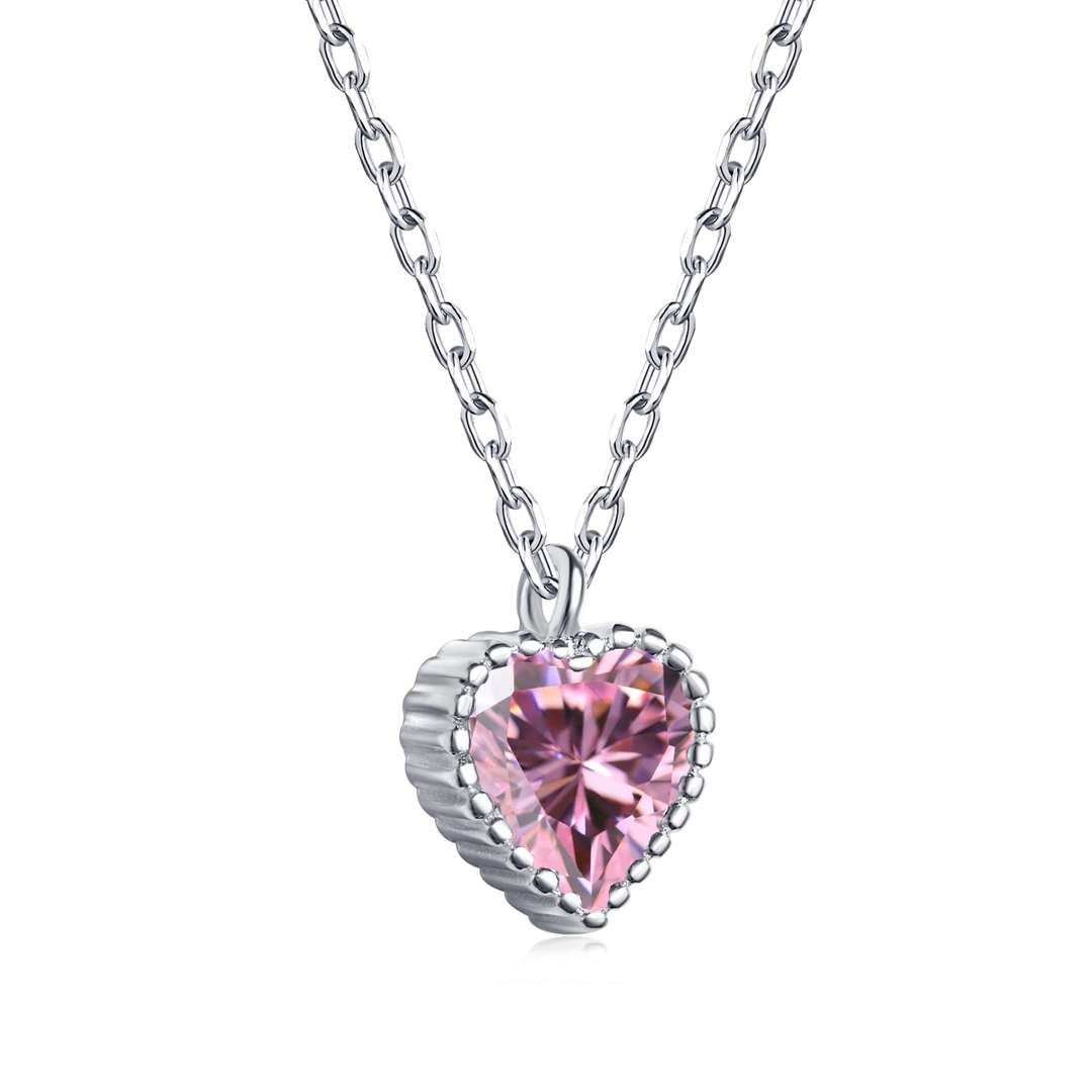 [Lumi Jewelry]Ornate Heart Shape Necklace