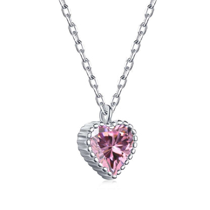 [Lumi Jewelry]Ornate Heart Shape Necklace