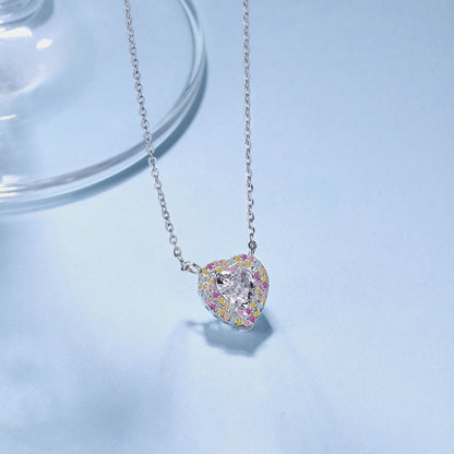 [Lumi Jewelry]Exquisite Heart Shape Necklace