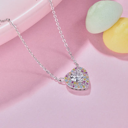 [Lumi Jewelry]Exquisite Heart Shape Necklace